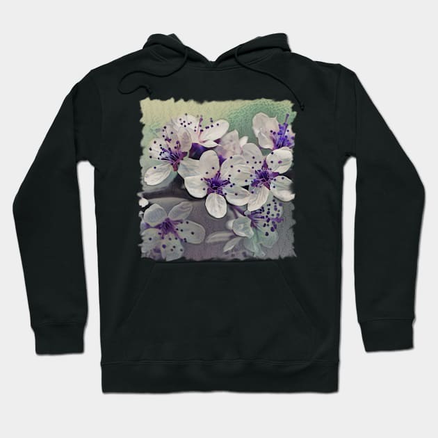 Cherry Blossom Flowers Hoodie by PhotoArts